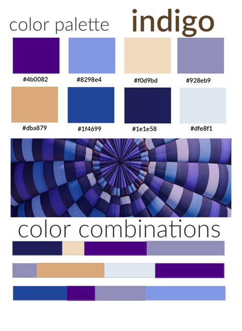 Indigo Color Palette With Color Codes Color Amazing Designs