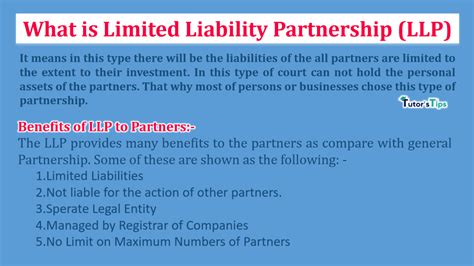 What Is Limited Liability Partnership Llp Tutors Tips