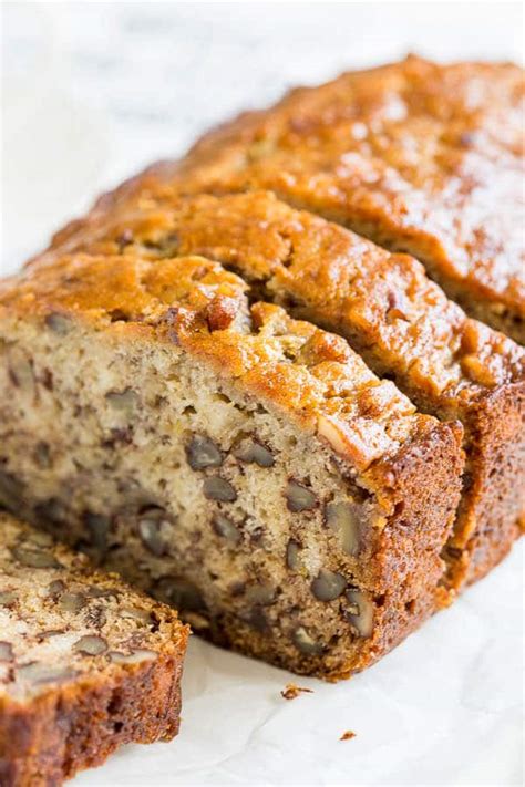 We have loads of banana cake recipes that go perfectly with a cuppa any time of day. Moist Banana Walnut Cake - Kitchen Cookbook