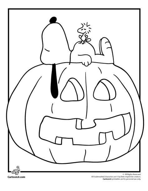 Its The Great Pumpkin Charlie Brown Coloring Pages