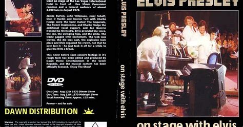 Elvis Presley Dvd Cover On Stage With Elvis Imgur