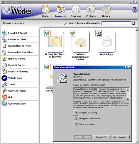 Microsoft Works 80