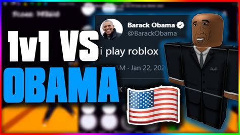 1v1 Vs President Barack Obama 2 0 This Man Funky Friday Roblox