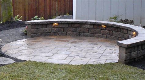 Block Seating Walls Gallery Lewis Landscape Services