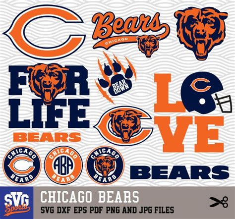 Get Chicago Bears Svg File Free Png Free Svg Files Silhouette And