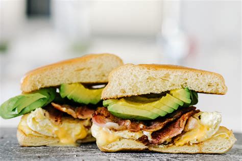 Sunday Brunch With Bae Bacon Avocado Egg Sandwich · I Am A Food Blog I