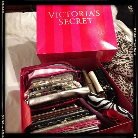 Store Wallets Makeup Bags Etc In A Big Victorias Secret T Box
