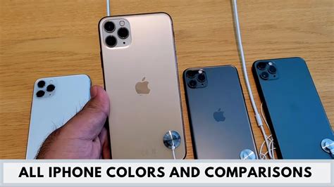 All Iphone 11 Colors Iphone 11 Iphone 11 Pro Iphone 11 Pro Max