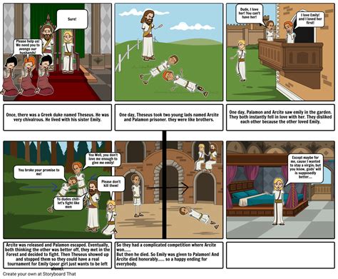 The Knights Tale Synopsis Storyboard Por Starshooter12