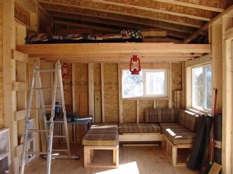 Loft In Shed Roof Style Cabin Cabins For Kidsguests Pinterest