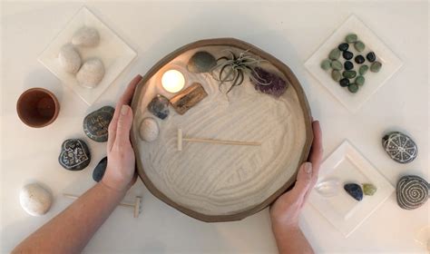 How To Create A Tabletop Zen Garden Hilary L Hahn