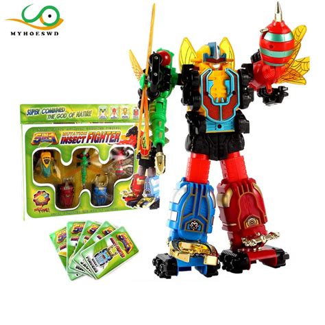 Myhoeswd Insect Robot Deformation Toys Action Figure Transformation