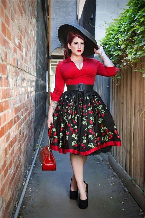 Vintage Plus Size Rockabilly Fashion Style Outfits Ideas