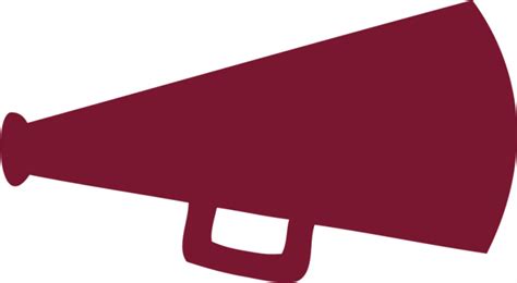 Download High Quality Megaphone Clipart Maroon Transparent Png Images
