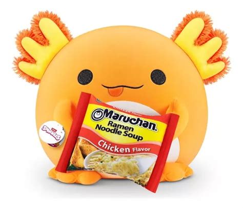 Zuru Snackles Maruchan Peluche De Ajolote Cm Env O Gratis