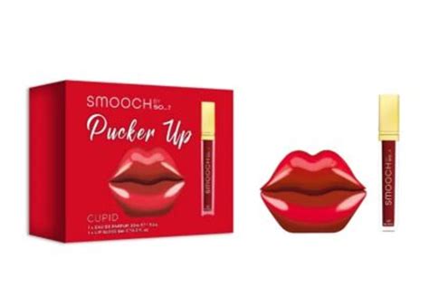 So Smooch Pucker Up Set Lip Shaped Perfume 30ml And Lipgloss Now