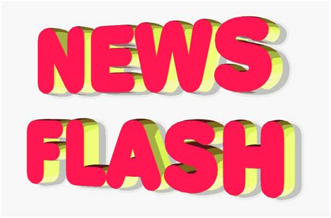 Free Clipart News Flash Png Library Library News Flash Flash Breaking