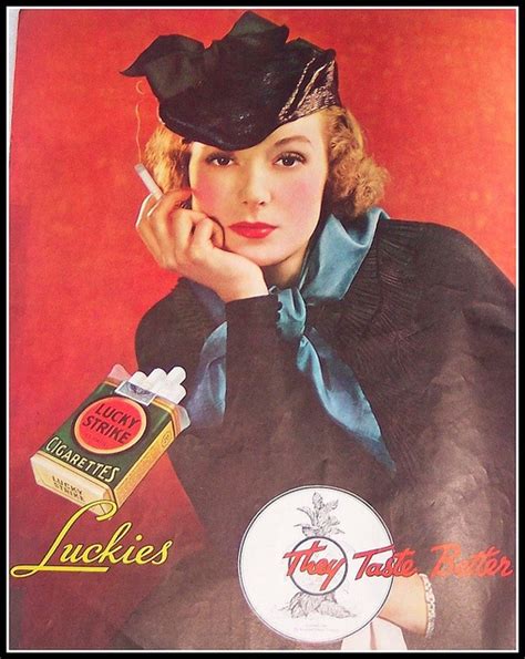 Lucky Strike Vintage Ad
