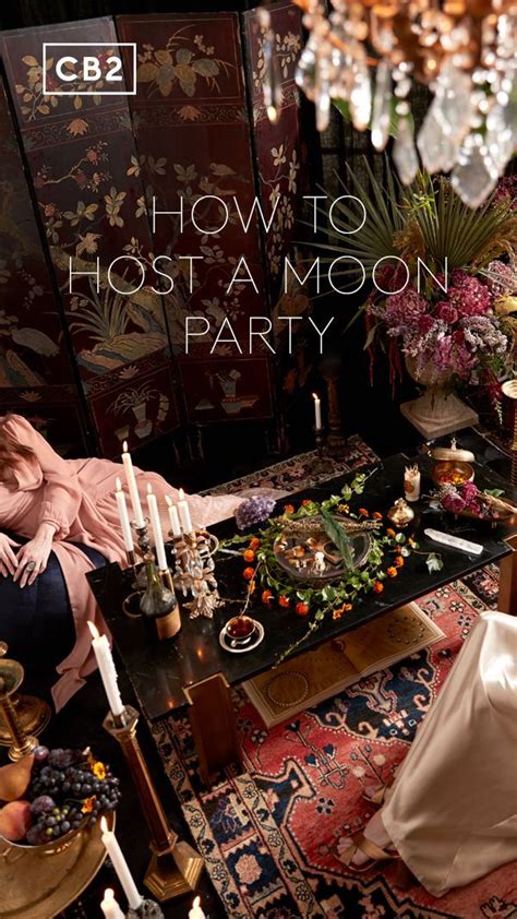 How To Host A Full Moon Party Cb2 Style Files Full Moon Party Moon