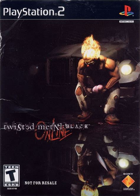 Twisted Metal Black Online Cover Or Packaging Material Mobygames