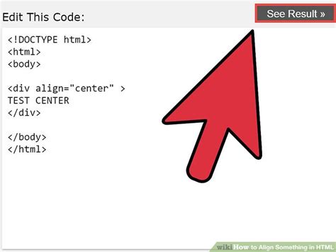 How To Align Something In Html 10 Steps With Pictures Wikihow