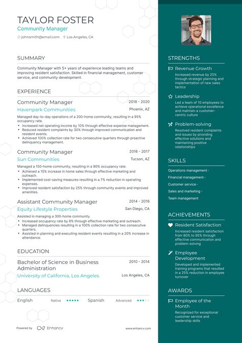 5 Community Manager Resume Examples And Guide For 2024
