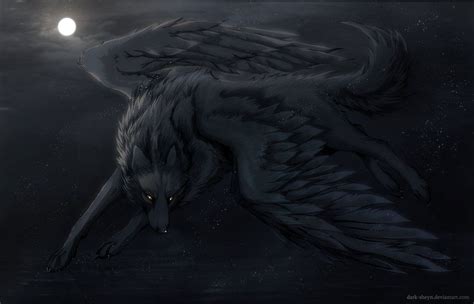 Browsing Deviantart Shadow Wolf Wolf Art Fantasy Anime Wolf