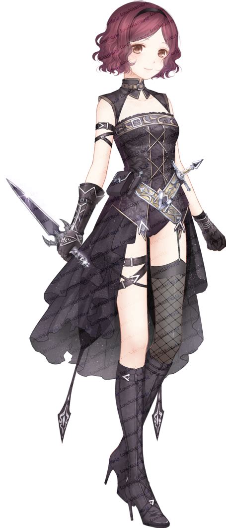 Badass Anime Female Assassin Outfit ~ Female Assassin In Black … Bodolawasuty