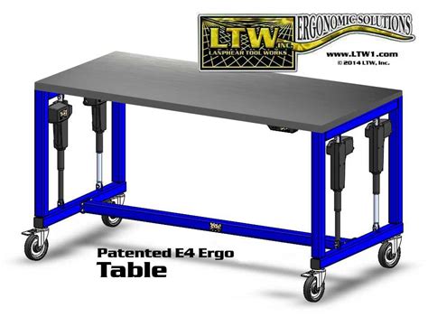 E4e4h Table Height Adjustable Table Ltw Ergonomic Solutions