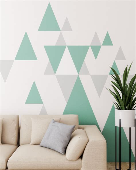 15 Creative Geometric Wall Paint Ideas To Spark Your Imagination