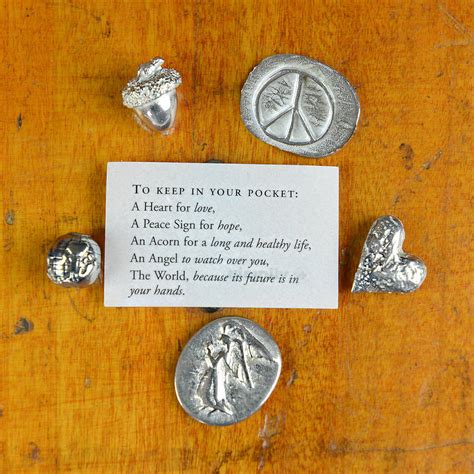 Pewter Friendship Message Tokens By Home And Glory