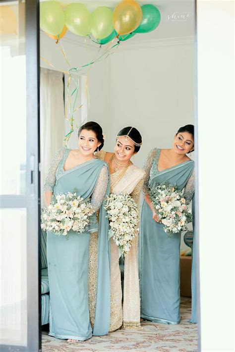 Dressed By Db Bridesmaid Saree Indian Bridesmaid Dresses Asian