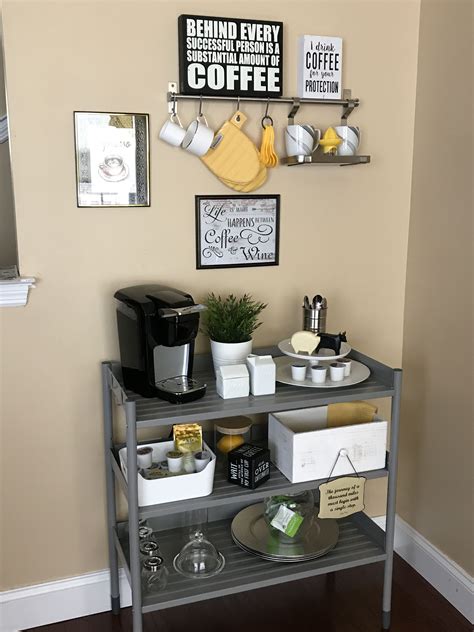 40 Brilliant Coffee Station Ideas For All Coffee Lovers To Try At Home