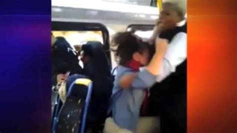 iphone video shows woman bus driver punch teenager passenger