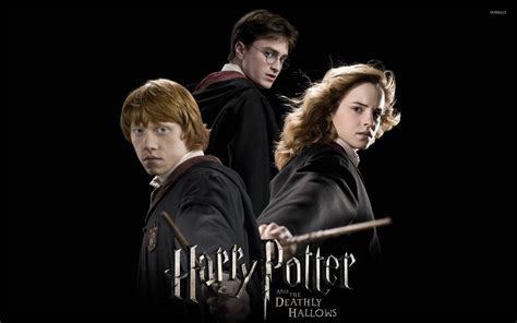 Harry Ron And Hermione Wallpapers Wallpaper Cave