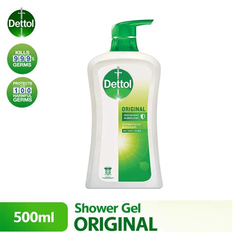 Dettol Shower Gel Antibacterial Body Wash Original 500ml Angelland