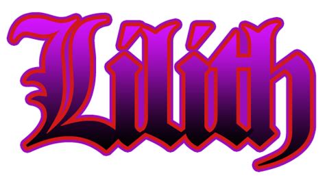 Lilith Logo By Urbinator17 On Deviantart