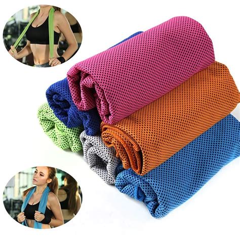 Sports Gym Jogging Enduring Running Instant Ice Cold Chilly Pad Cooling