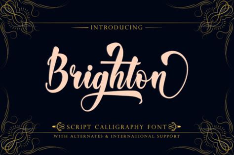Brighton Font Free Font