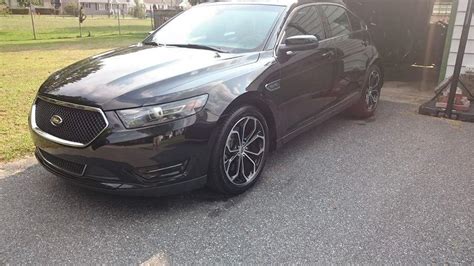 2015 Black Ford Taurus Sho Pictures Mods Upgrades Wallpaper