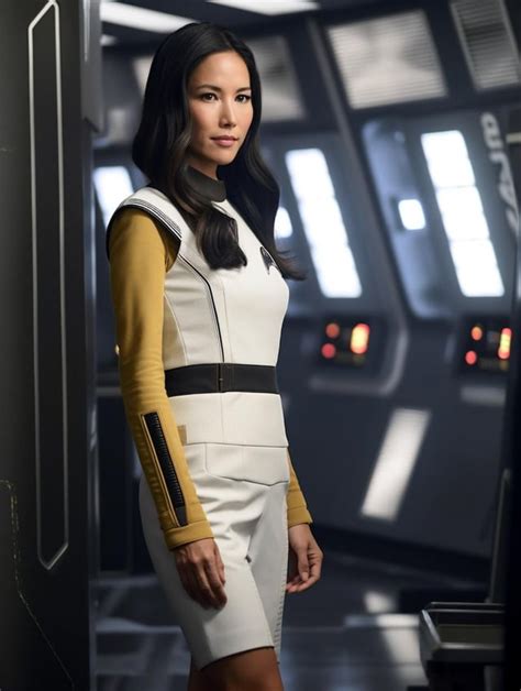 Olivia Munn In Star Trek Rmidjourney