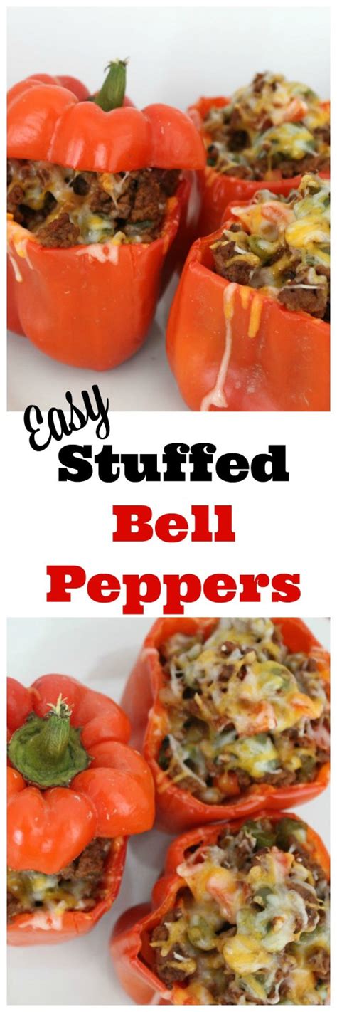 Easy Stuffed Bell Pepper Recipe