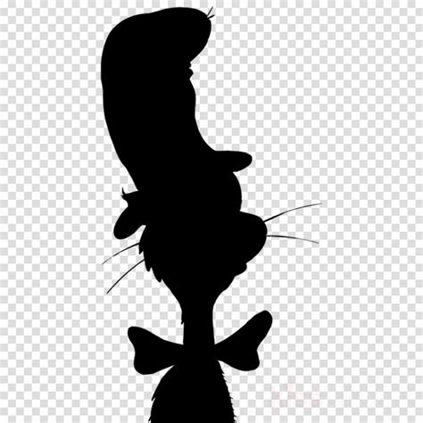 Pikpng encourages users to upload free artworks without copyright. Download High Quality cat in the hat clipart silhouette ...