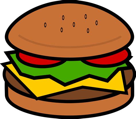 Hamburger Svg Icon Hamburger Cheeseburger Icon Burger Png Vector Material These Icons