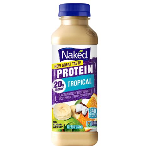 Save On Naked Tropical Protein Smoothie Fresh Order Online Delivery Giant