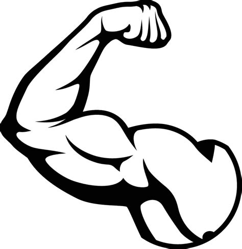 Muscles Clipart Arm Logo Muscles Arm Logo Transparent Free For Images And Photos Finder