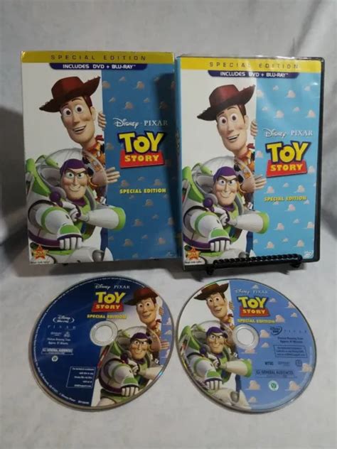 Toy Story Two Disc Special Edition Blu Ray Dvd Combo W Slipcover 6 70 Picclick Ca