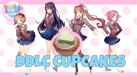 How To Make Doki Doki Literature Club Cupcakes Youtube