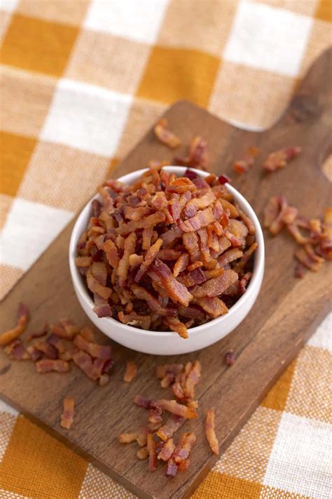 Crispy Homemade Bacon Bits Mind Over Munch