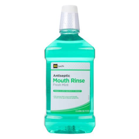 Dg Health Antiseptic Mouth Rinse Fresh Mint 15 Liters Reviews 2022